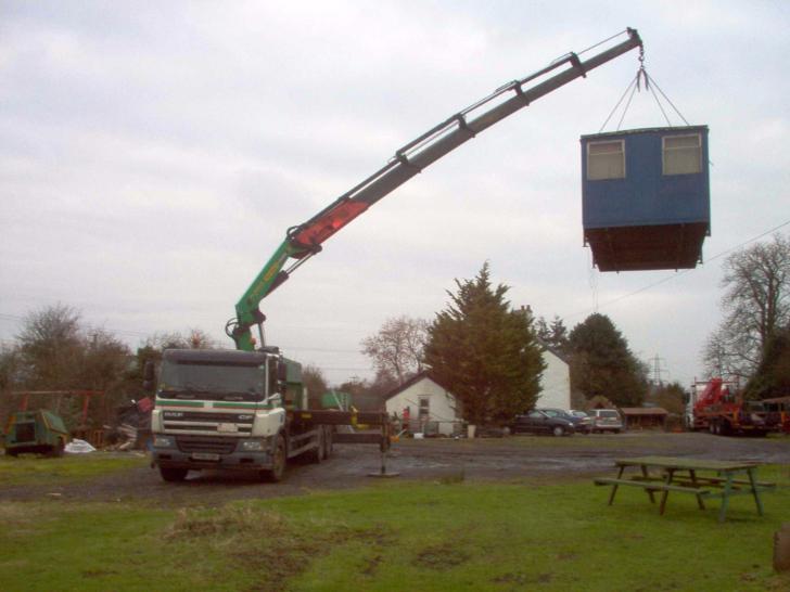 hiab lifting container | hiab hire wales